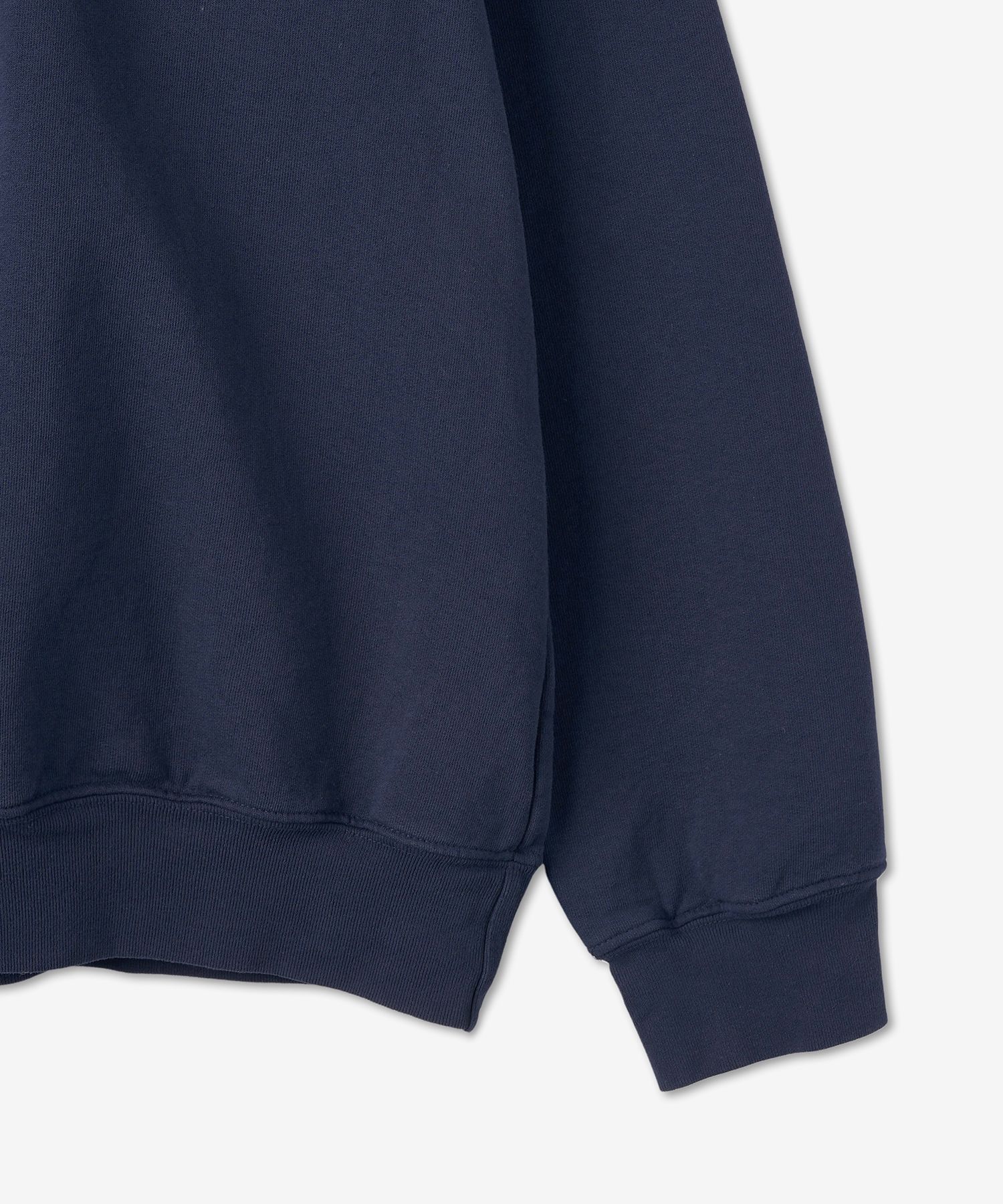 ★Sporty & Rich★ Prince Sporty Sweatshirt Navy White CR521N Prince Sporty Crewneck Sweatshirt
