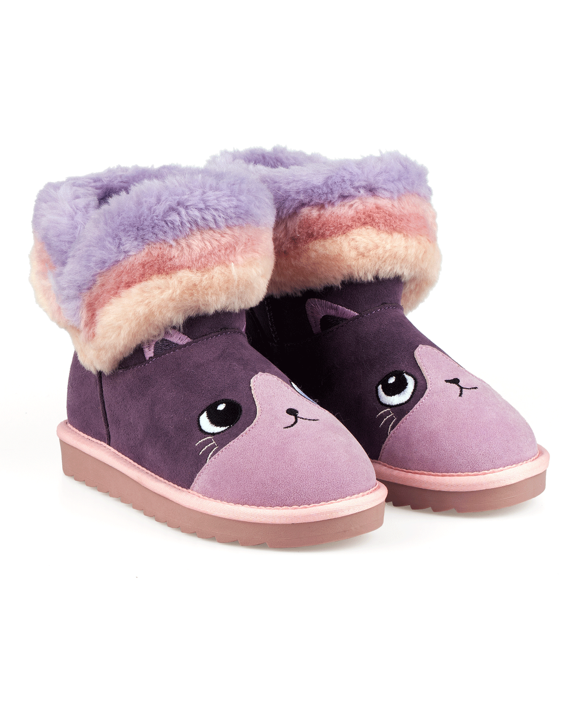 스토키즈(STOEKIDS) 리틀 캣 퍼부츠_purple