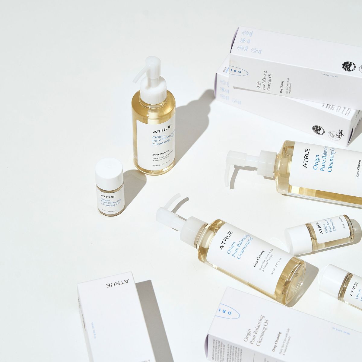 에이트루(ATRUE) [SET]오리진 퓨어 밸런싱 클렌징 오일 150ml  * 2개