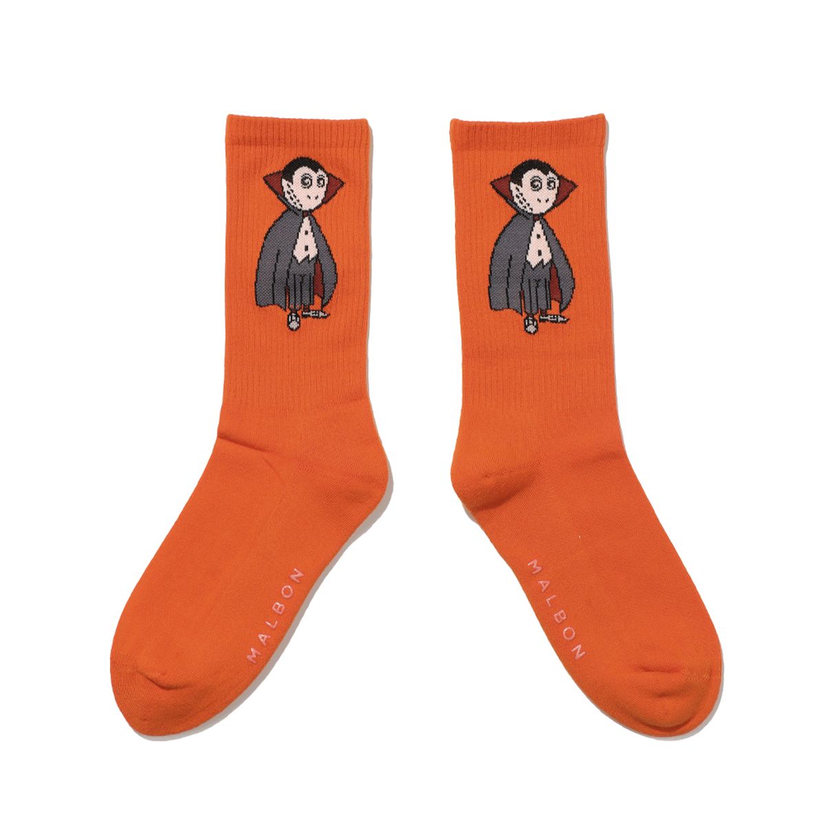 말본 골프(MALBON GOLF) [Halloween Pack] Bucket 크루 삭스 ORANGE