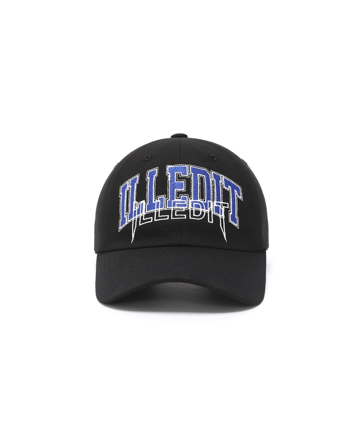 일레딧(ILLEDIT) ARCH LOGO BALLCAP BLACKBLUE