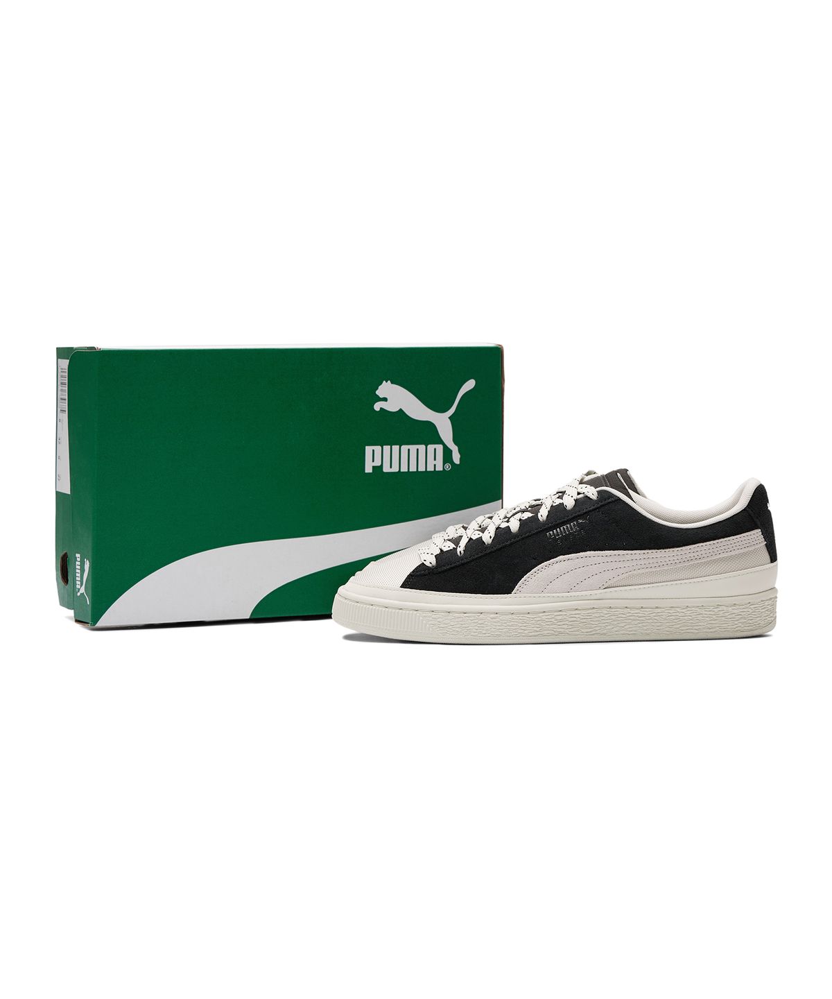 푸마(PUMA) 푸마 스웨이드 트레일 레이스 - 블랙:아이보리 / 391901-01
