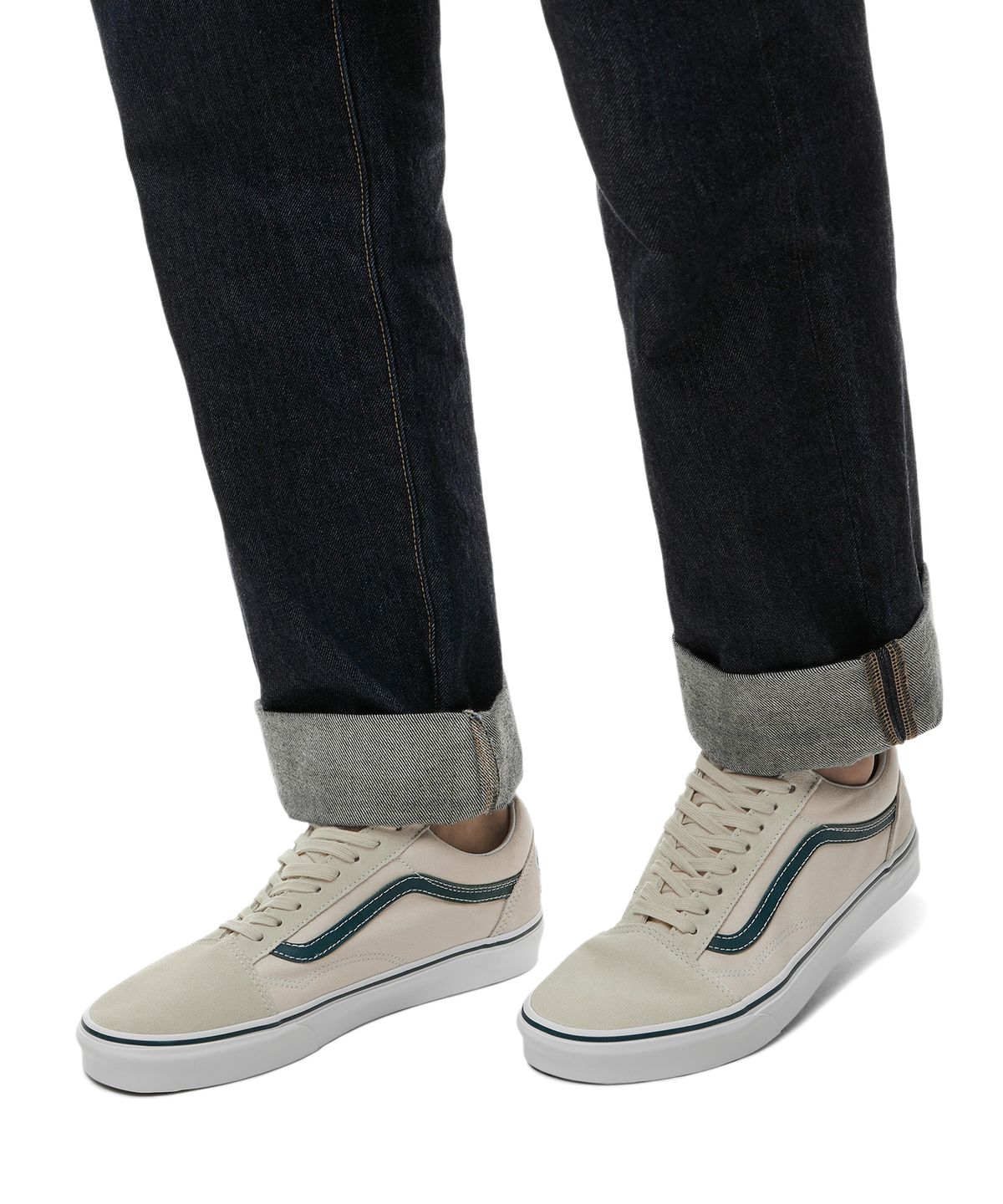 반스(VANS) 올드스쿨 - (팀 웰니스) 본 화이트 / VN0A4BW2BWQ1