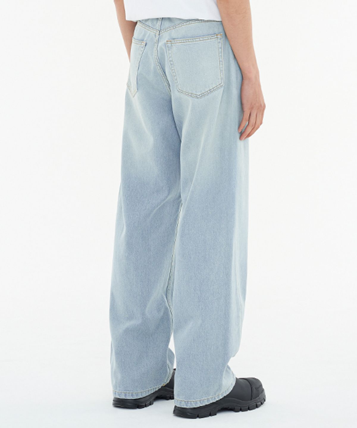 에러스익셉티드(ERRORS EXCEPTED) DP642 메가와이드 데님팬츠 (Light Blue)