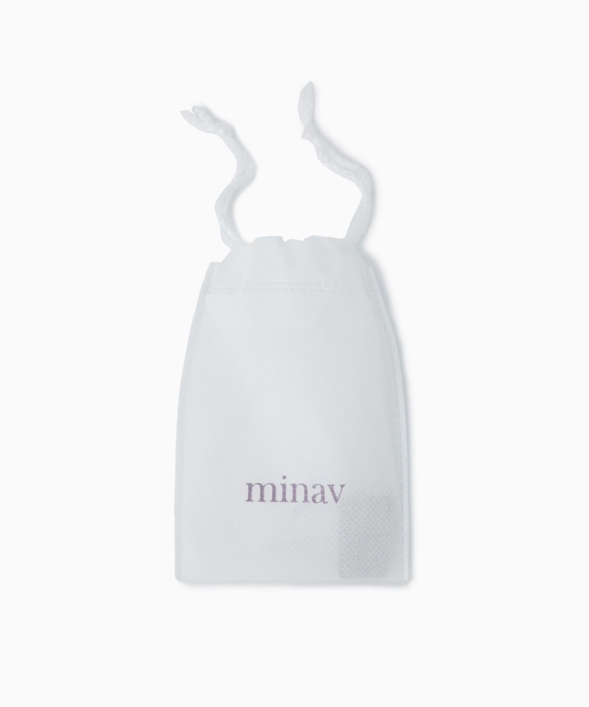 미나브(MINAV) 메탈릭 미러 브로치 [실버]