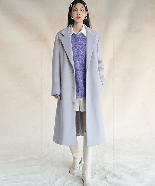 アウターその他 AVANDRESS Unisex flex long overfit coat dark beige AVANDRESS Coat | Modalova