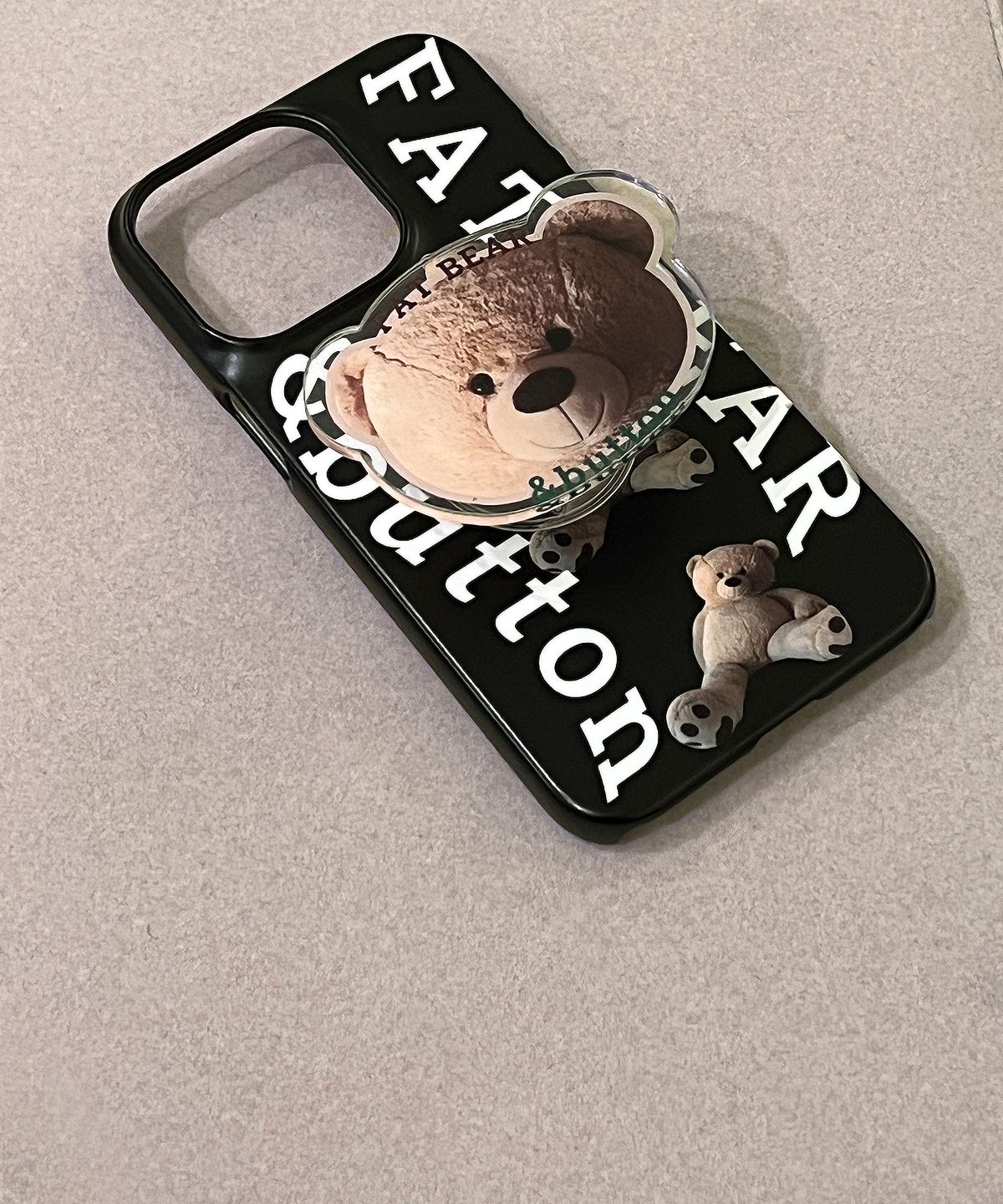 앤버튼(ANDBUTTON) 뚱뚱곰 아크릴버튼톡