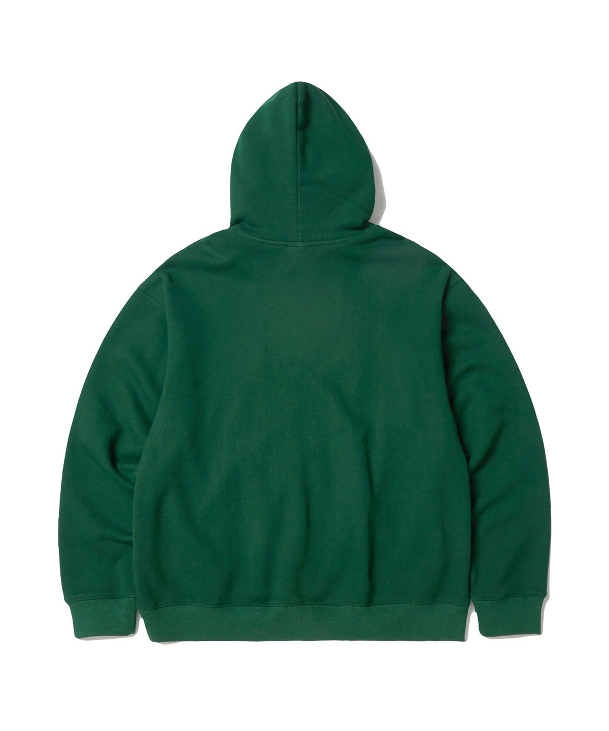 크리틱(CRITIC) Boucle Logo Hoodie Dark Green