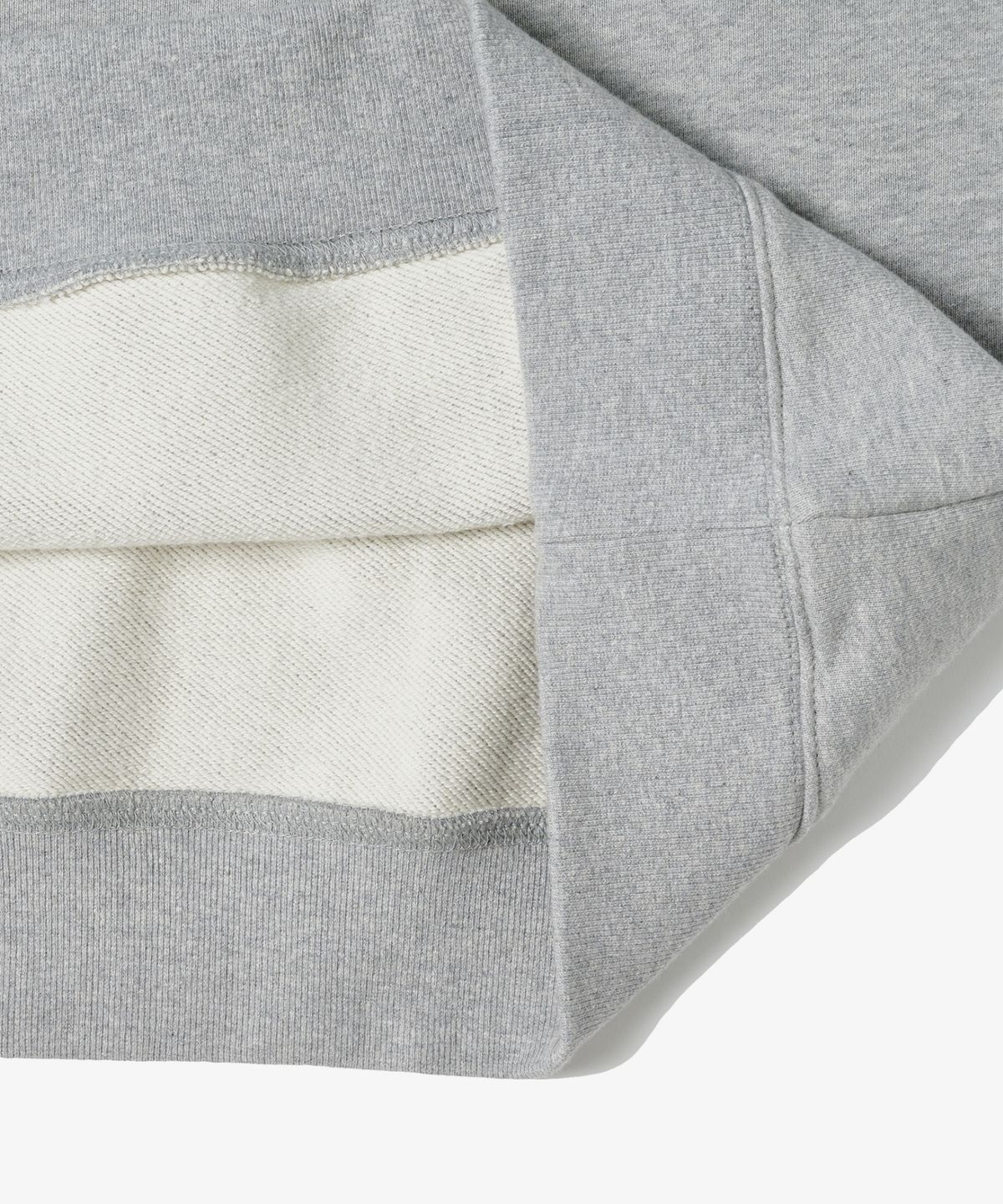 크리틱(CRITIC) College Logo Hoodie Melange Grey