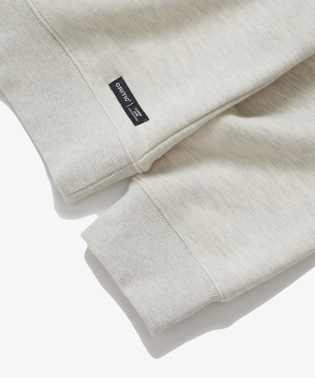 크리틱(CRITIC) Racket Sweatshirt Oatmeal