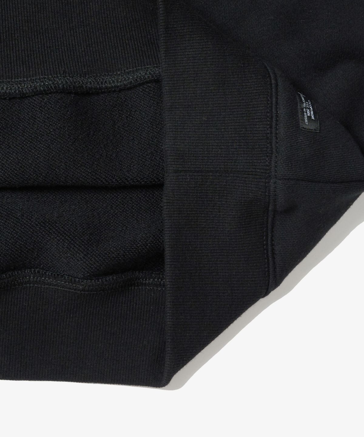 크리틱(CRITIC) Racket Sweatshirt Black