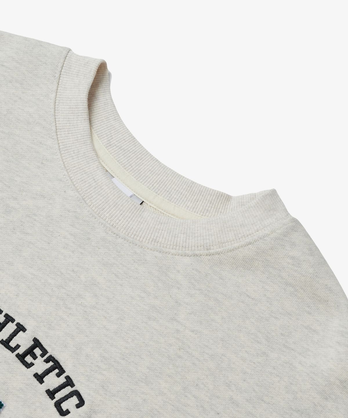 크리틱(CRITIC) Court Club Sweatshirt Oatmeal