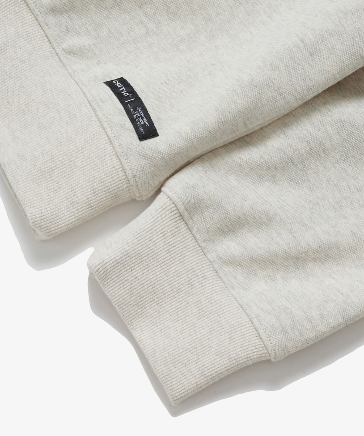 크리틱(CRITIC) Court Club Sweatshirt Oatmeal