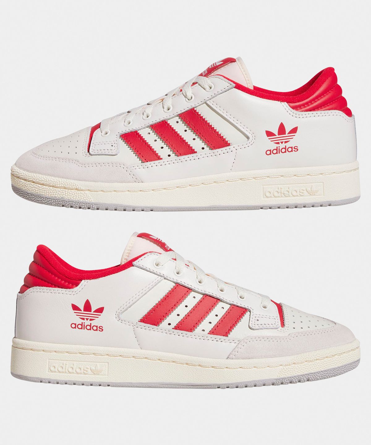 아디다스(ADIDAS) 센테니얼 85 로우 - 화이트:레드 / HQ6278