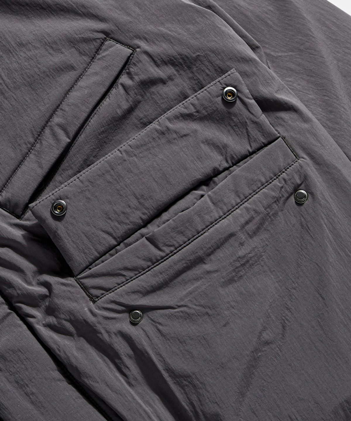 에스피오나지(ESPIONAGE) Dyer Hooded Down Parka Fog