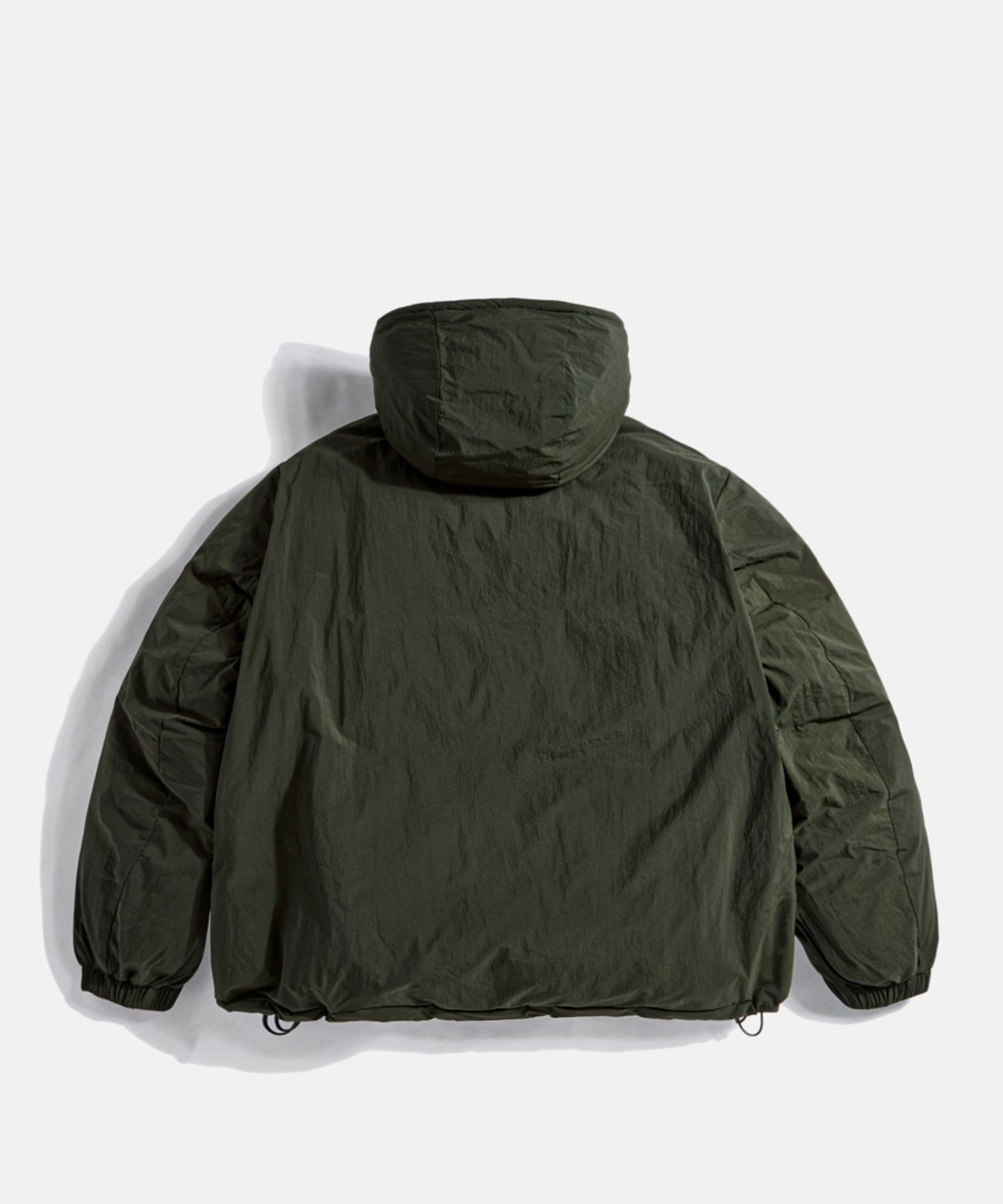 에스피오나지(ESPIONAGE) Dyer Hooded Down Parka Dark Green