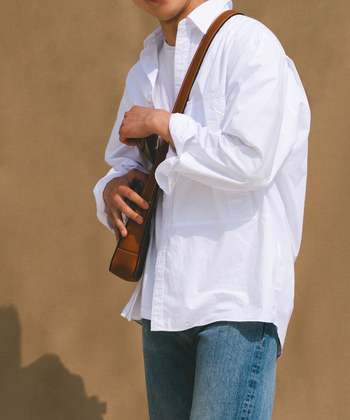 프루아(FFROI) 스냅 버튼 크로스백