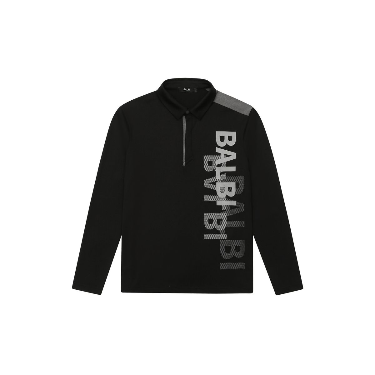 발비(BALBI) 콤비배색 로고 카라 티셔츠