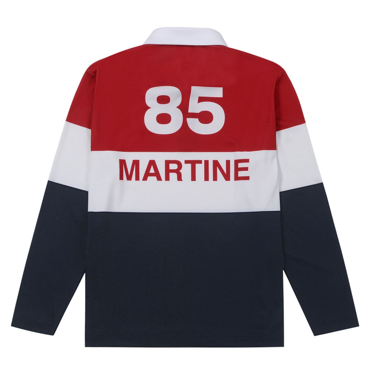 마틴골프(MARTINE GOLF) Martine Club Color Block Polo Shirts_Red (Men)