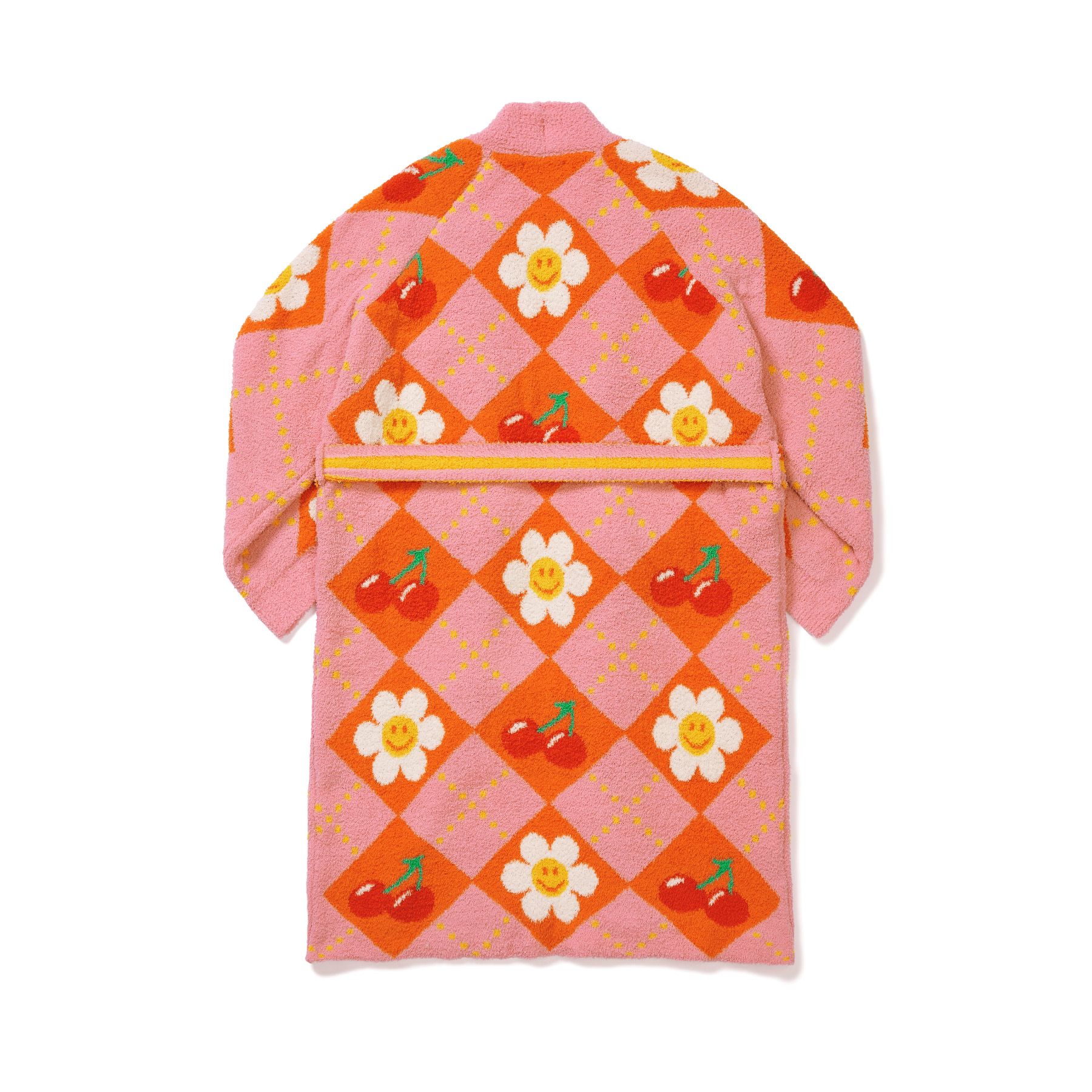 MUSINSA | WIGGLE WIGGLE FASHION Lounge Robe - Smile Cherry