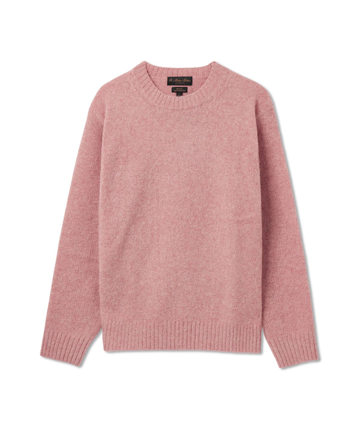 브룩스 브라더스(BROOKS BROTHERS) shetland wool 100% crewneck sweater elbow patch ver 4color