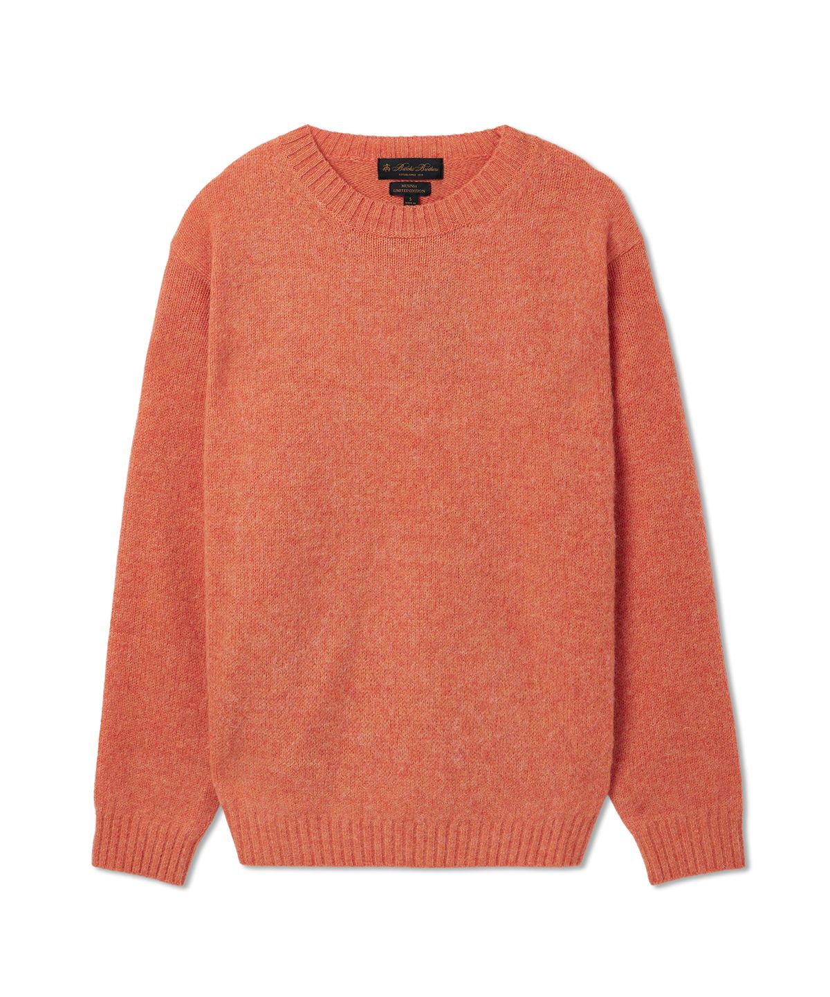 브룩스 브라더스(BROOKS BROTHERS) shetland wool 100% crewneck sweater elbow patch ver 4color