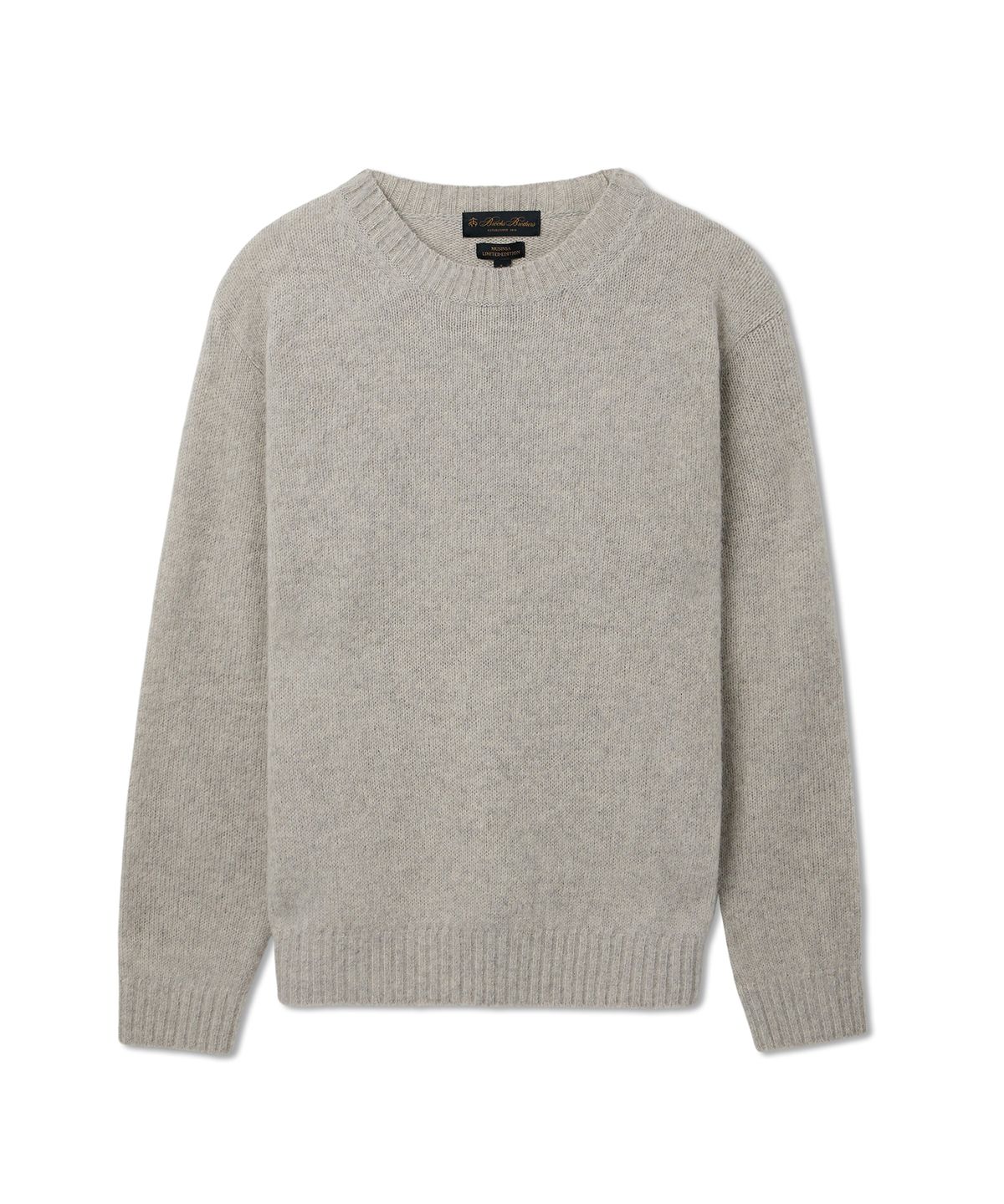 브룩스 브라더스(BROOKS BROTHERS) shetland wool 100% crewneck sweater elbow patch ver 4color
