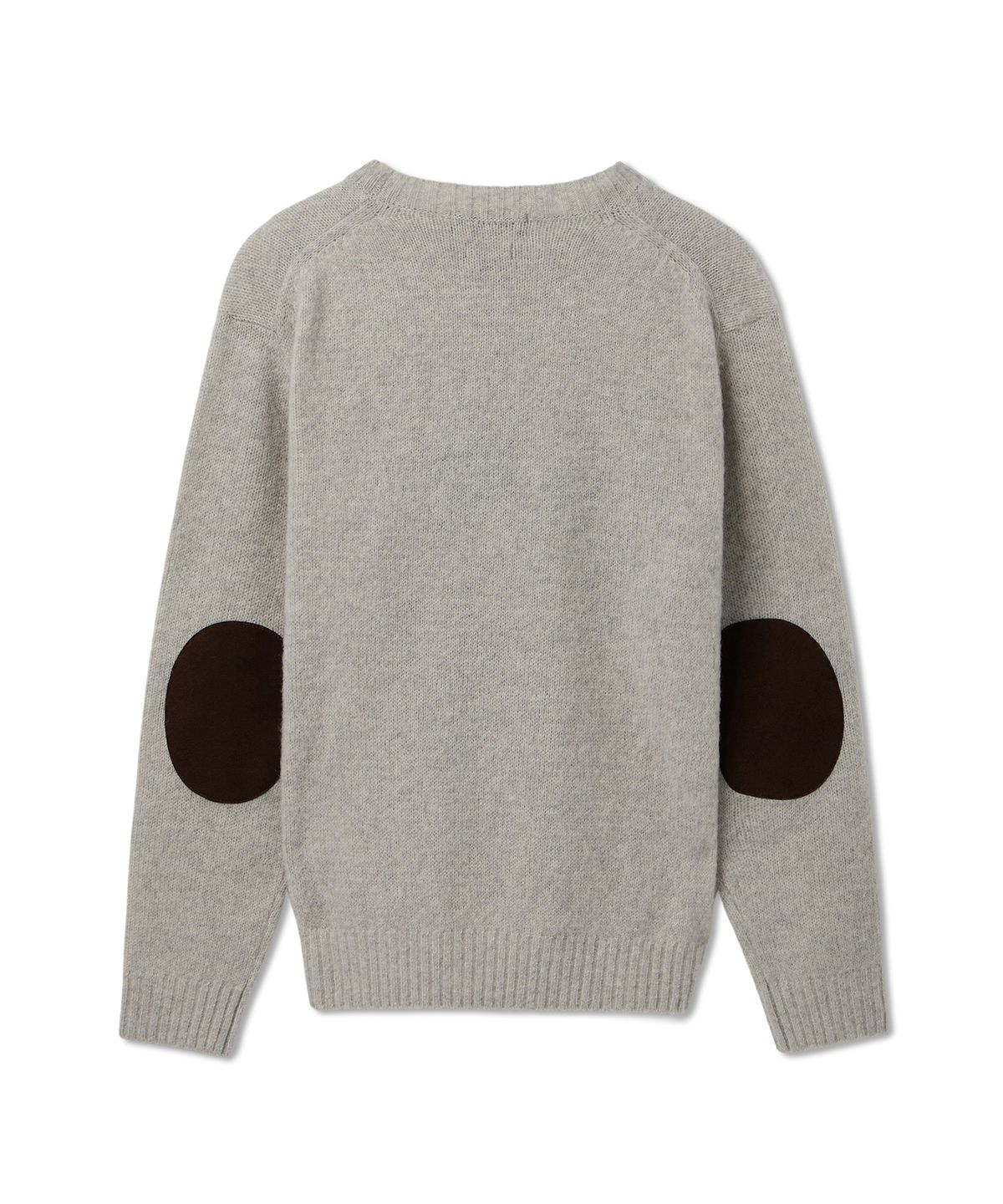 브룩스 브라더스(BROOKS BROTHERS) shetland wool 100% crewneck sweater elbow patch ver 4color
