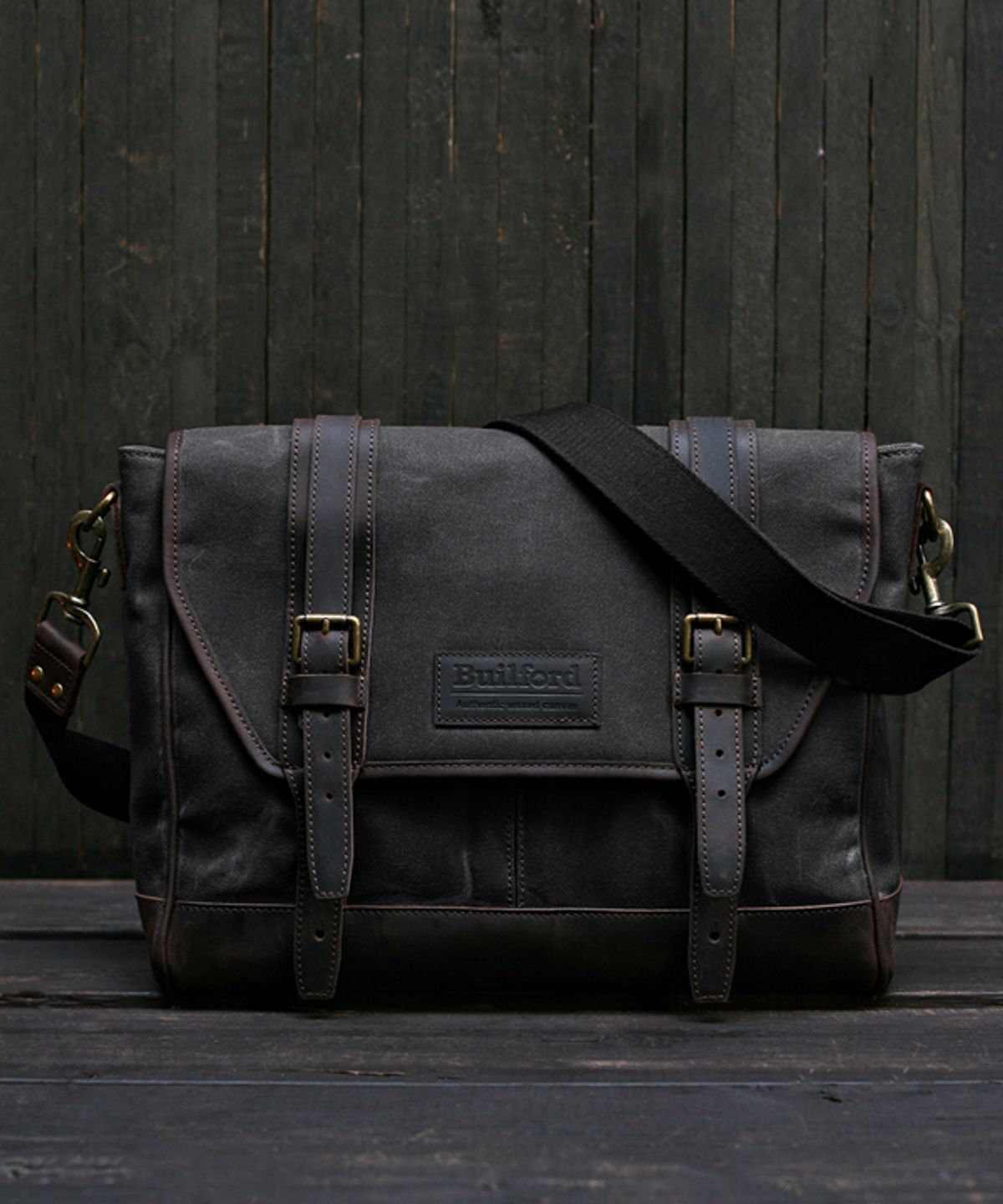 빌포드(BUILFORD) 보헤미안 메신저백 마론그레이(Marron Grey)