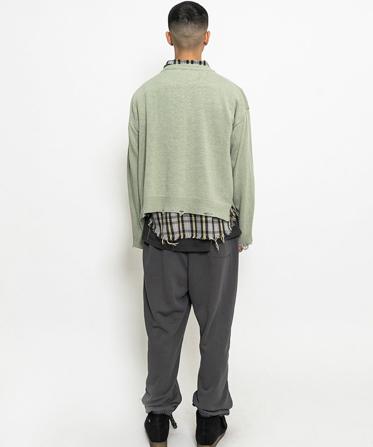 선데이후르츠마켓(SUNDAY FRUIT MARKET) FARM WORKER SWEATER  MINT