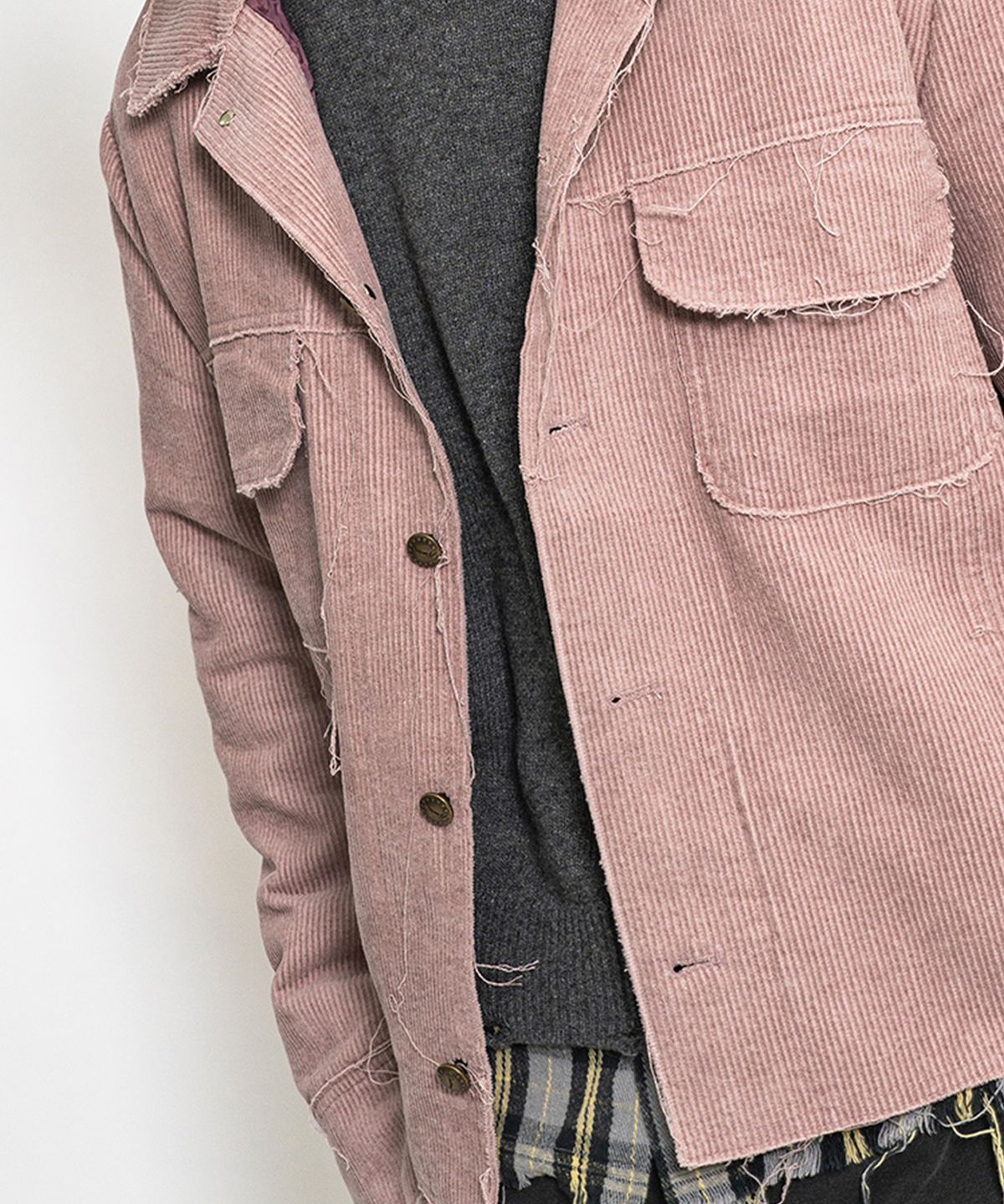 선데이후르츠마켓(SUNDAY FRUIT MARKET) FARM CORDUROY JACKET  CHARCOAL
