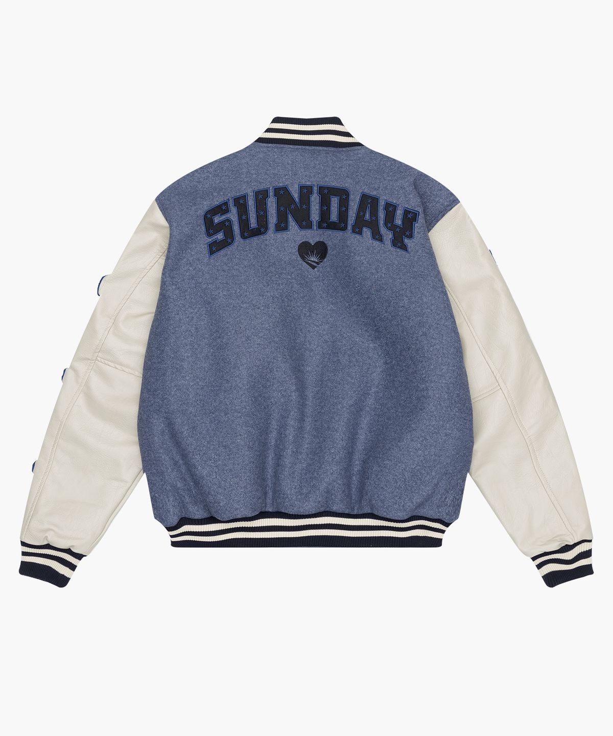 선데이후르츠마켓(SUNDAY FRUIT MARKET) SUNDAY VARSITY JACKET NAVY