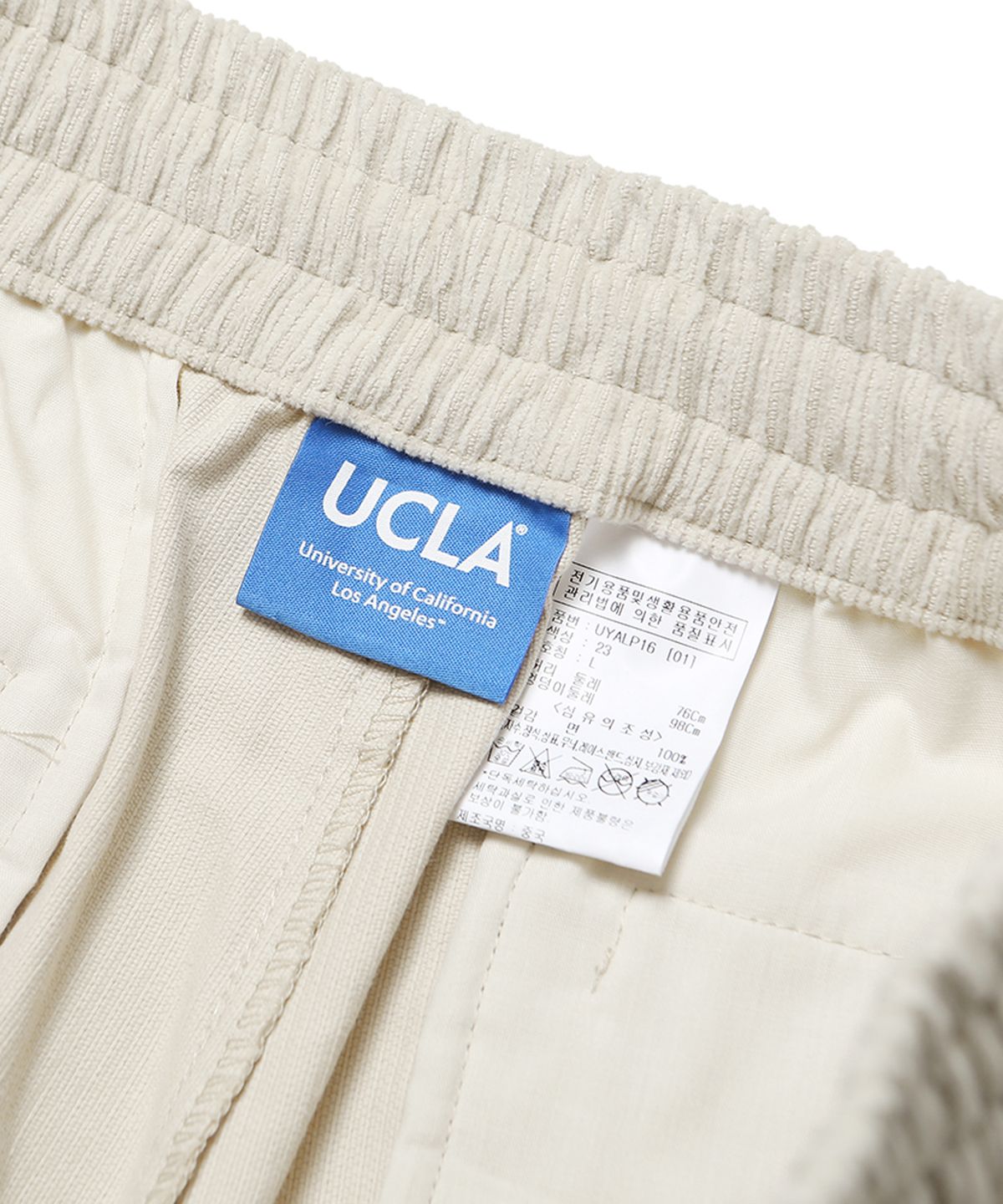 유씨엘에이(UCLA) 코듀로이 팬츠 [LT-BEIGE](UYALP16_23)