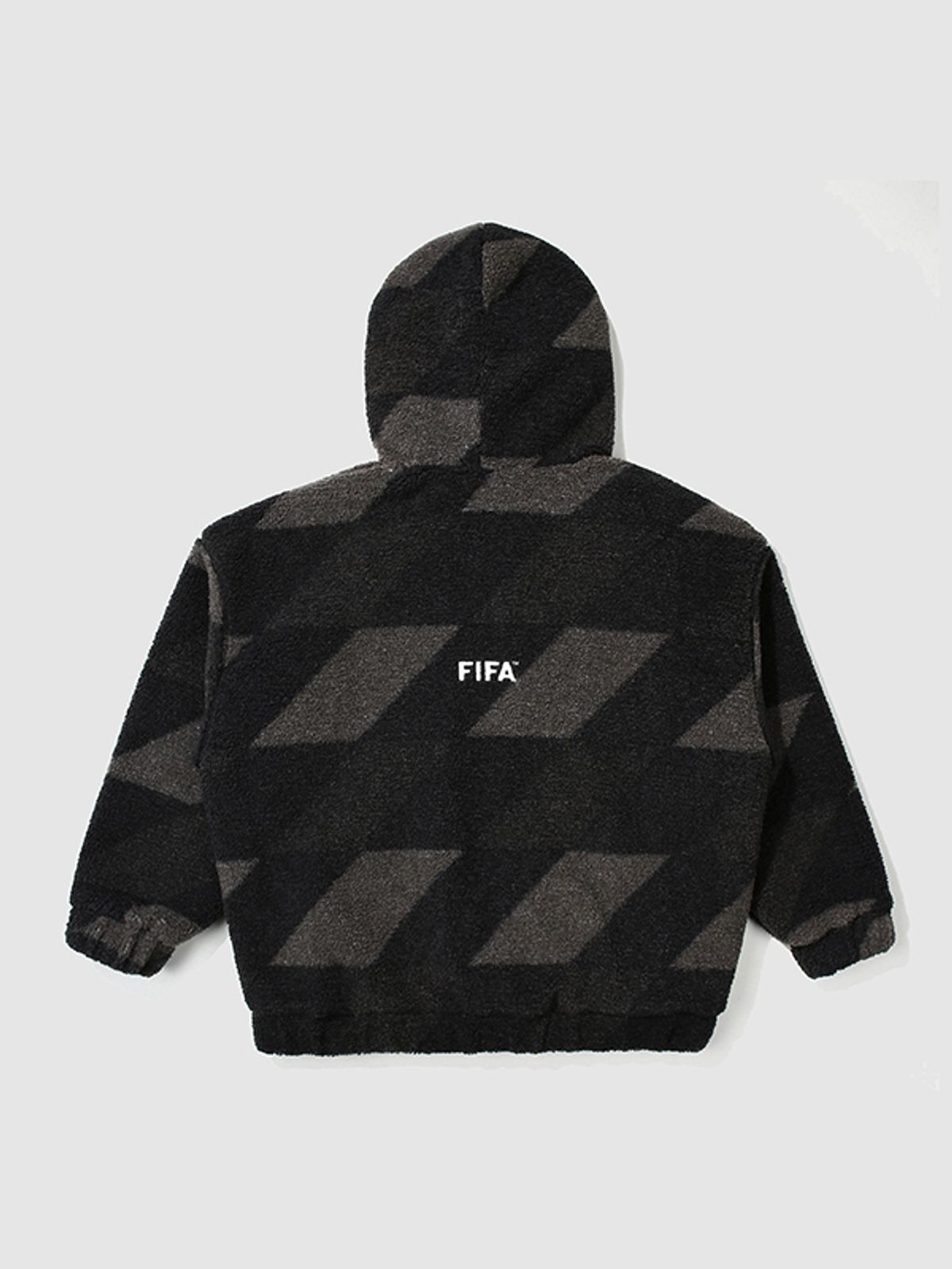피파 1904(FIFA 1904) 여성 자카드 플리스 자켓 블랙(FF24FJ10W_160