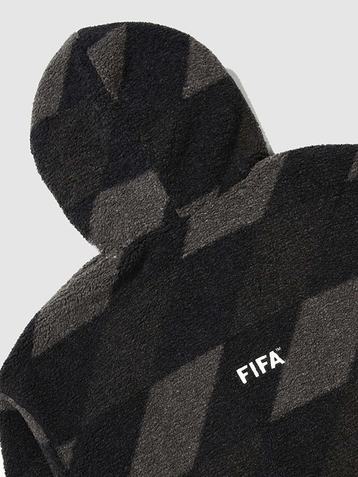 피파 1904(FIFA 1904) 여성 자카드 플리스 자켓 블랙(FF24FJ10W_160