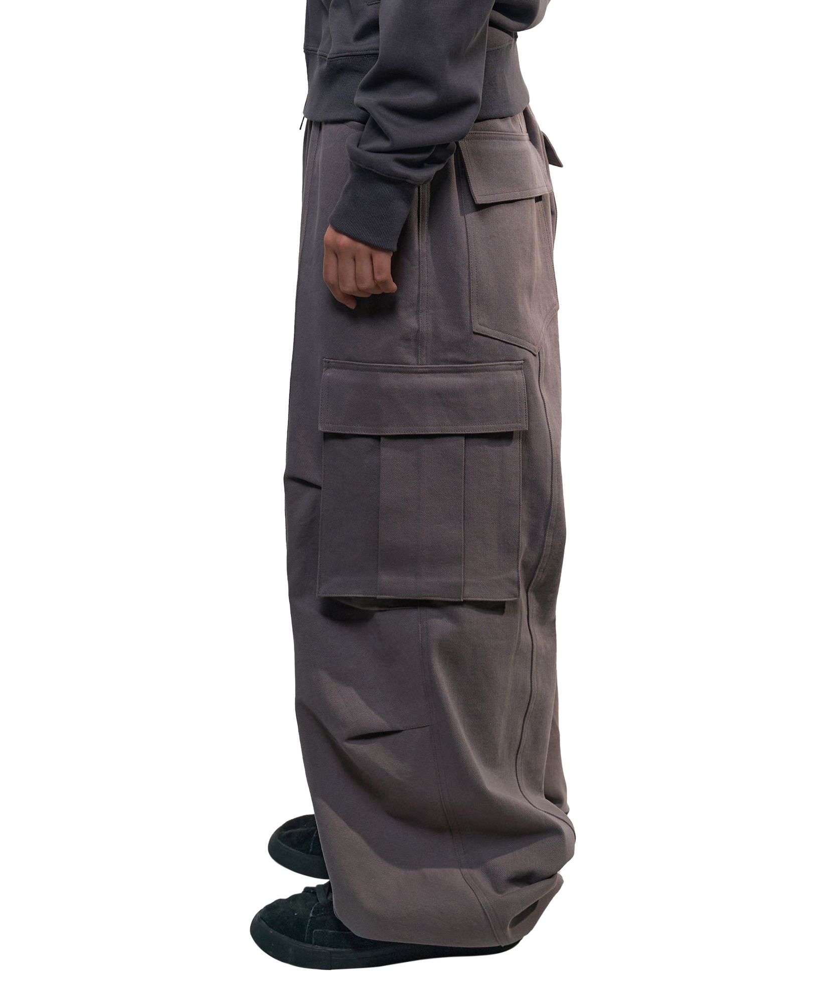 韓国　AAKAM 98 Knee Cargo Pants MUSINSA | AAKAM 98 Knee Pin-Tuck Contrast Cargo Pants (Beige)