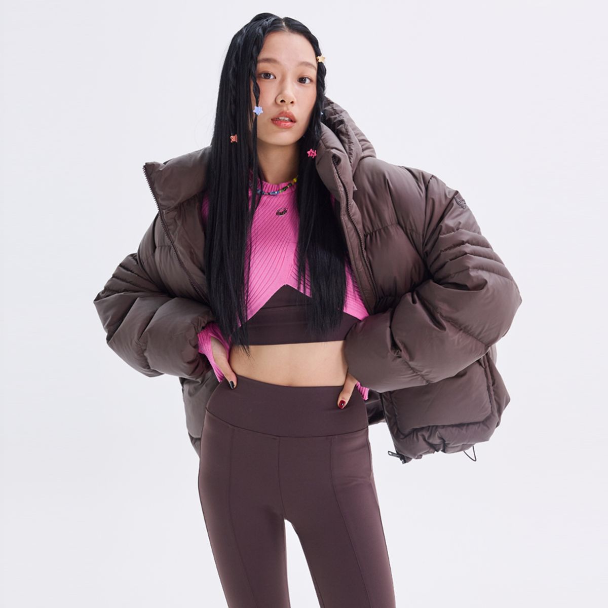 라라폭스(LALAFOX) OVERSIZED GOOSE DOWN JACKET BN4NK001
