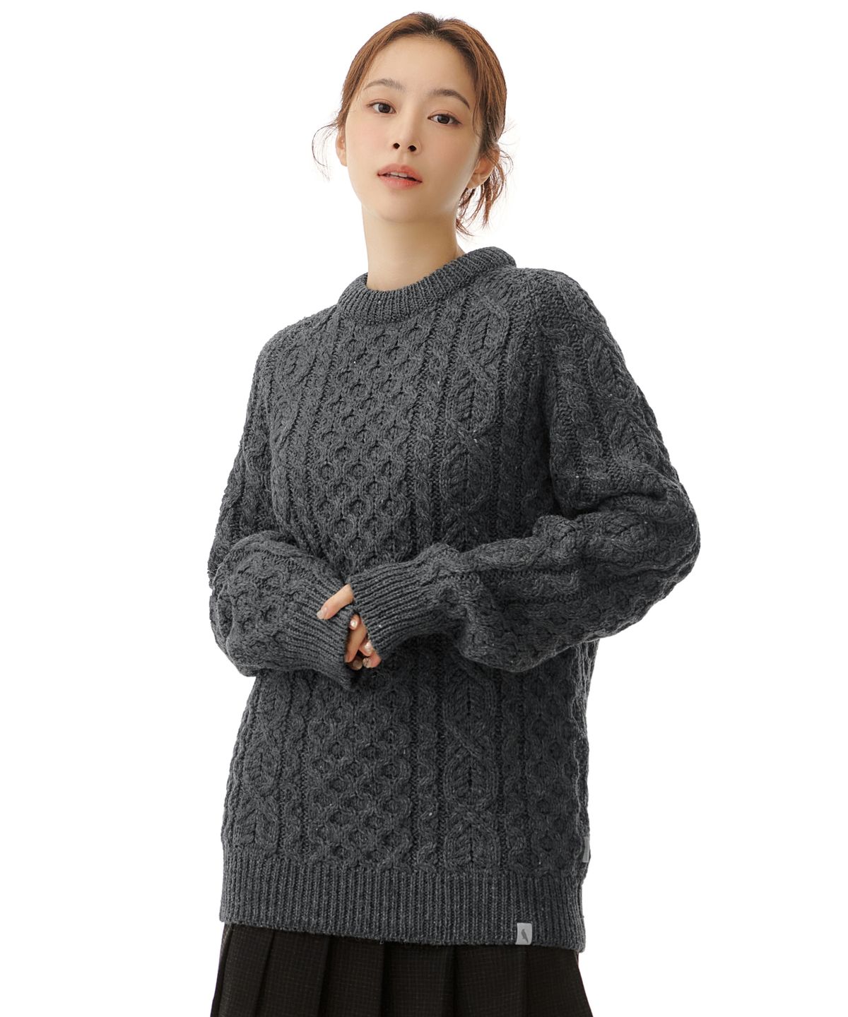 페레그린(PEREGRINE) 허드슨 아란 점퍼 니트 님부스 / WJ 5740