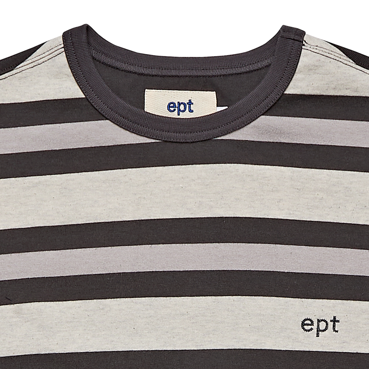 이피티(EPT) STRIPE T-SHIRT (GREY)