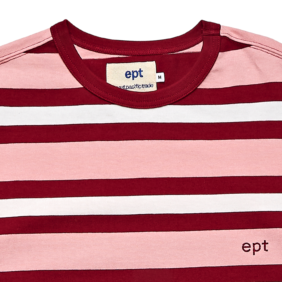 이피티(EPT) STRIPE T-SHIRT (PINK)