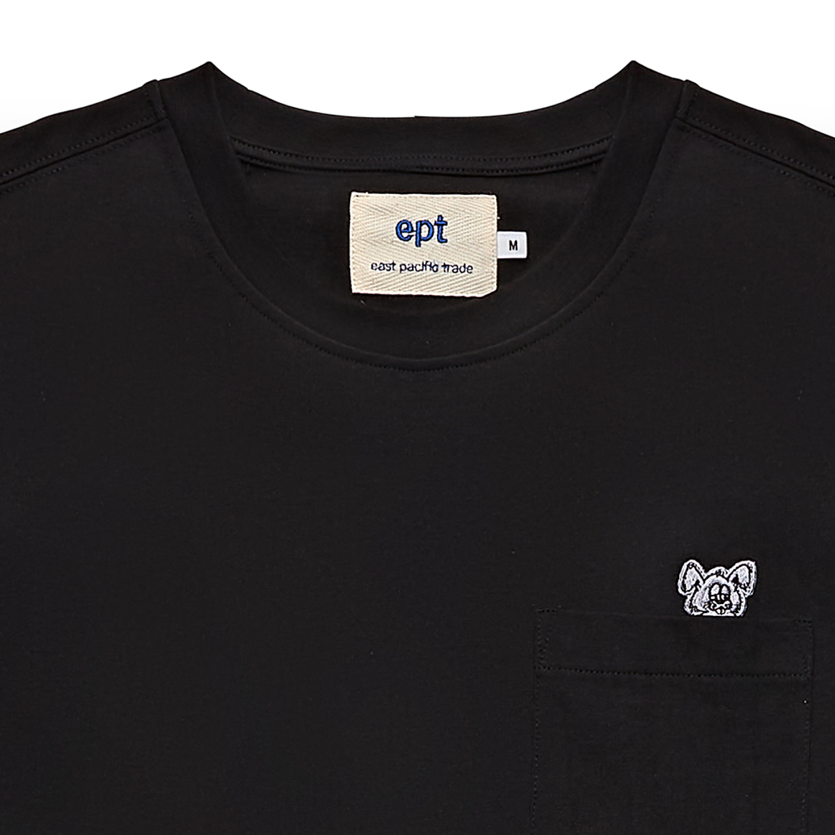 이피티(EPT) NIBBLE POKET T-SHIRT (BLACK)