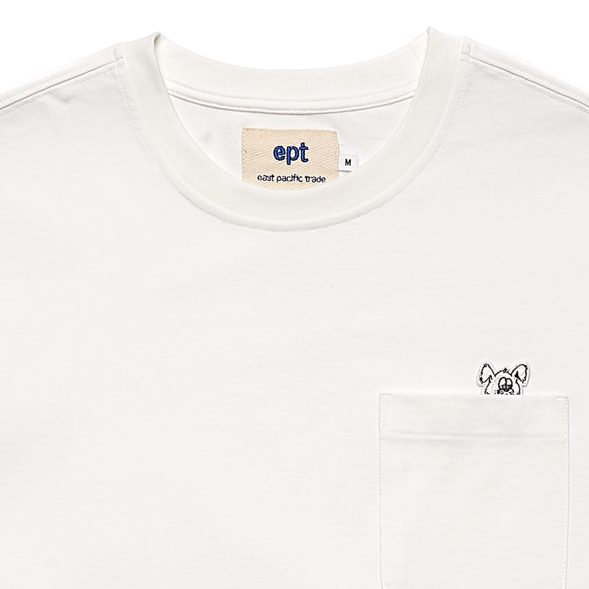 이피티(EPT) NIBBLE POKET T-SHIRT (WHITE)