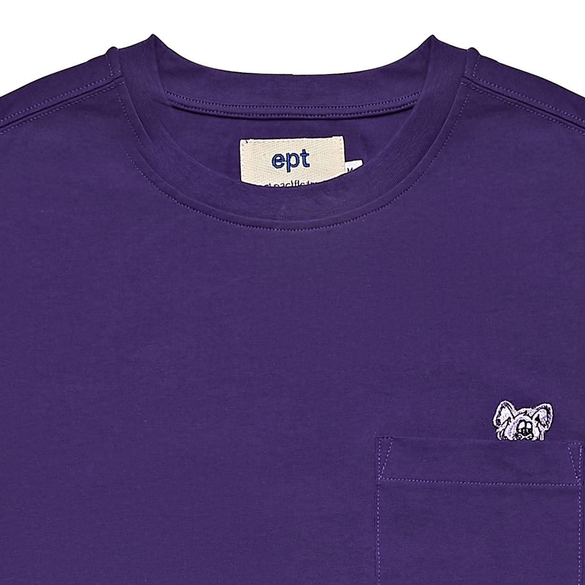 이피티(EPT) NIBBLE POCKET T-SHIRT (PURPLE)