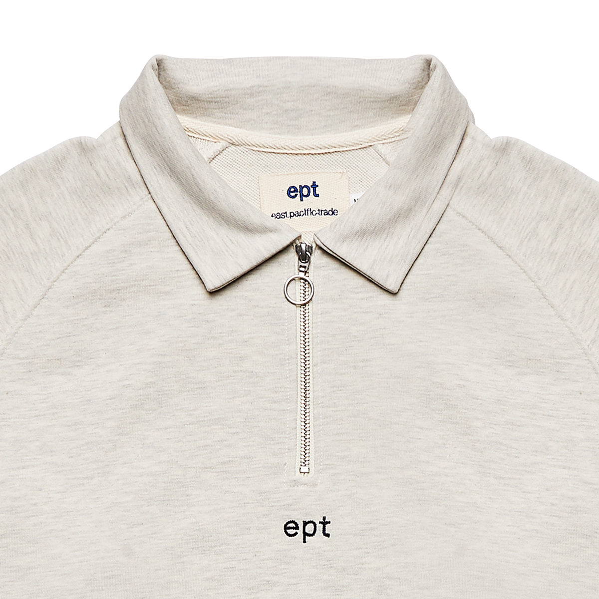 이피티(EPT) HALF ZIP UP SWEATSHIRT (OATMEAL)