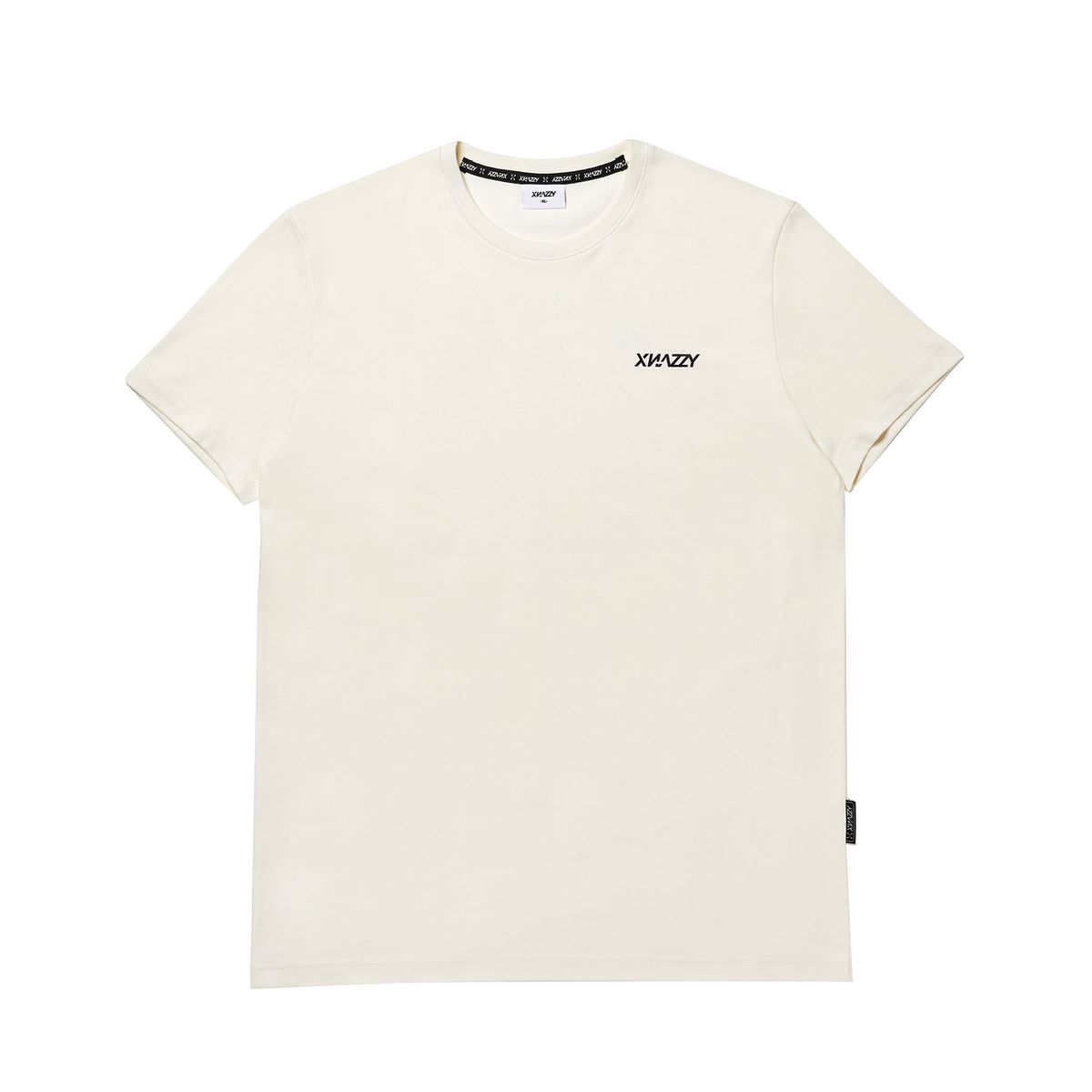 엑스네지(XNAZZY) 오리지널 로고 머슬핏 반팔티셔츠 XN22FWMSTS01 [CREAM]