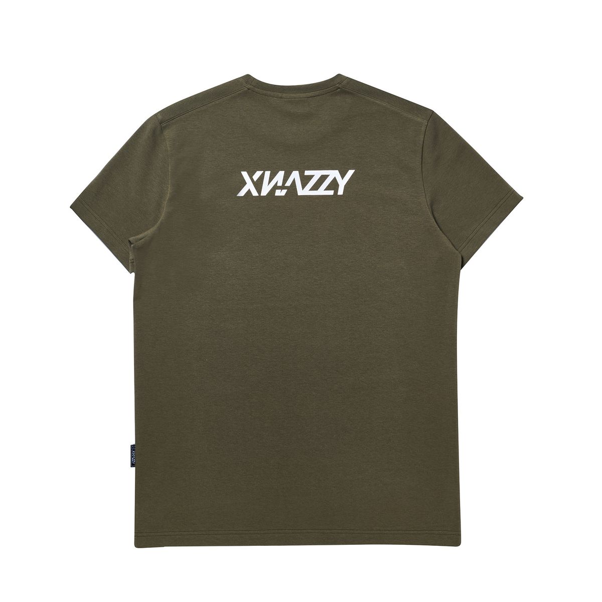 엑스네지(XNAZZY) 오리지널 로고 머슬핏 반팔티셔츠 XN22FWMSTS01 [KHAKI]