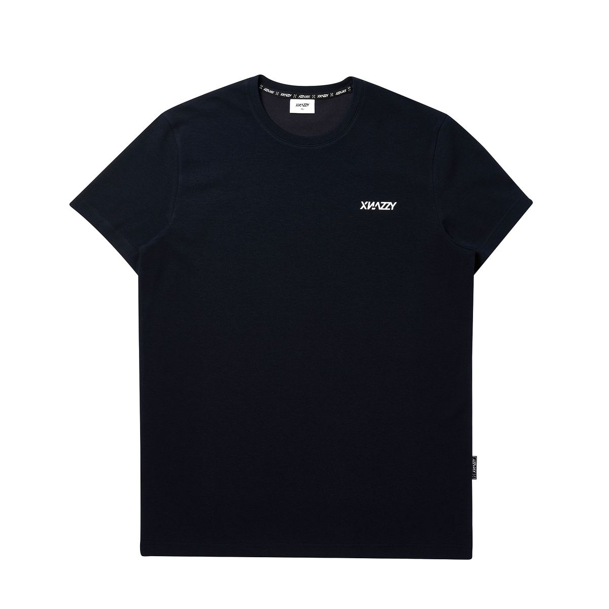 엑스네지(XNAZZY) 오리지널 로고 머슬핏 반팔티셔츠 XN22FWMSTS01 [NAVY]