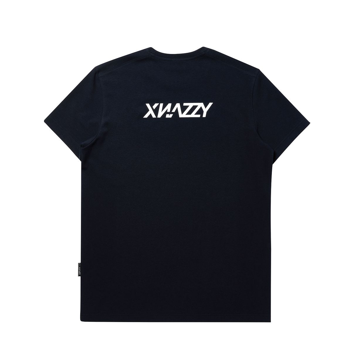 엑스네지(XNAZZY) 오리지널 로고 머슬핏 반팔티셔츠 XN22FWMSTS01 [NAVY]