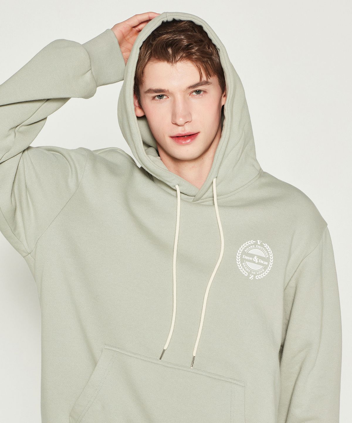 데이브앤데이즈(DAVE&DAZE) BOXY HOODIE (MINT)
