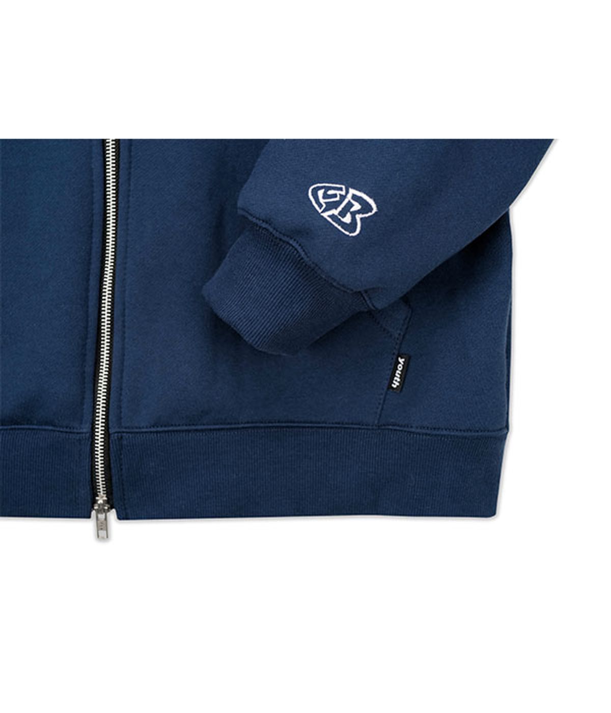 유쓰배쓰(YOUTHBATH) YBCC Zip-up Hoodie_navy
